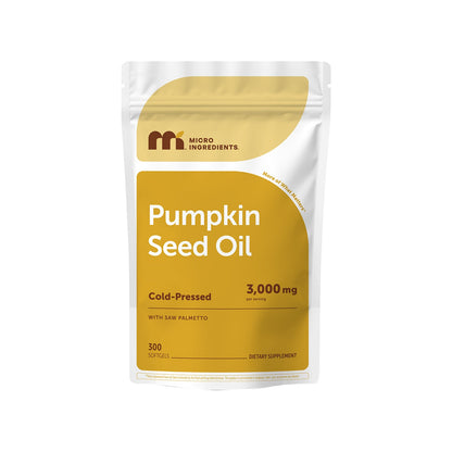 Micro Ingredients Pumpkin Seed Oil with Saw Palmetto Softgels